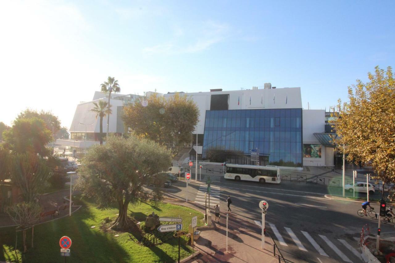 Cannes Conseil Immo, Grand Studio Terrasse Gray D'Albion Area -Four- Apartment Bagian luar foto